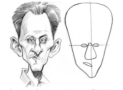 How-To-Draw-Caricatures-Step-By-Step-Drawing-tutorials