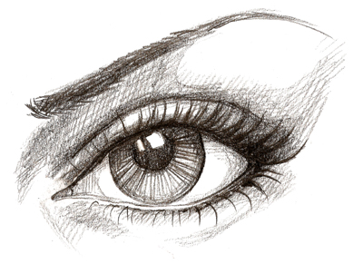 how to draw-eyes-