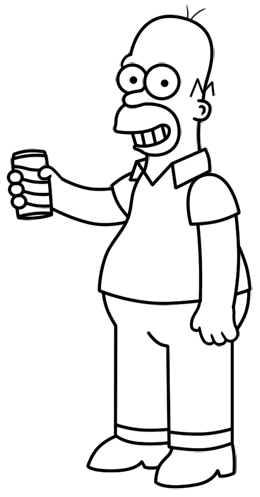 how-to-draw-homer-simpson-tutorials