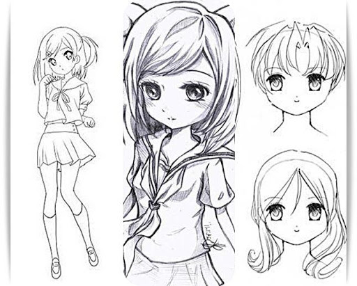 How to Draw Anime Cartoon | Online Drawing Lessons