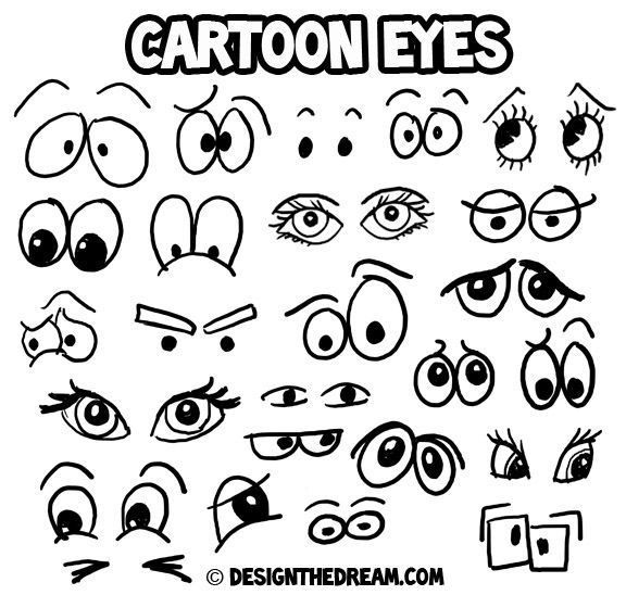 drawing-cartoon-characters-and-cartoon-eyes-drawing