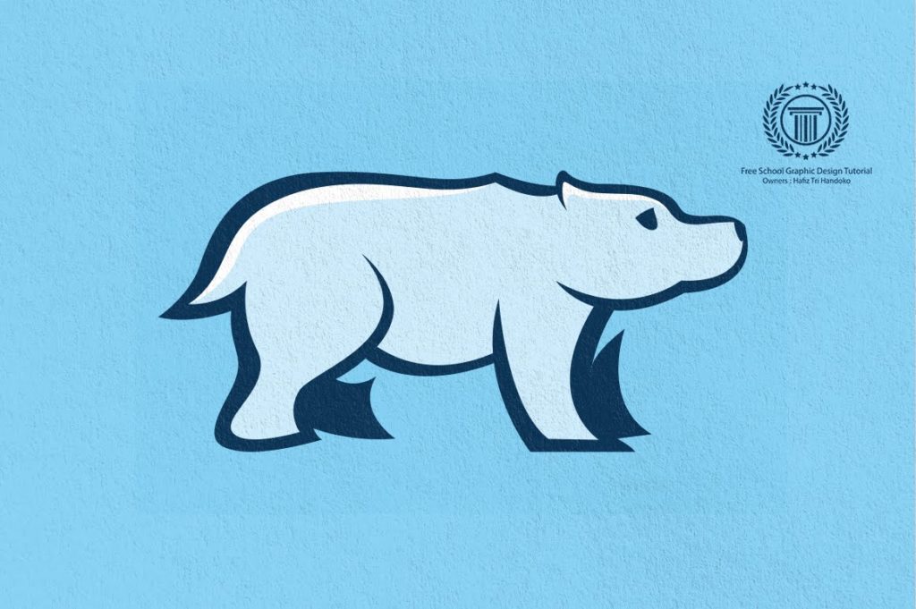 draw-a-polarbear-in-illustrator