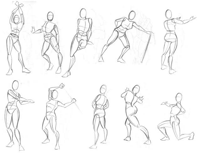 how to draw a figure-femaile-body